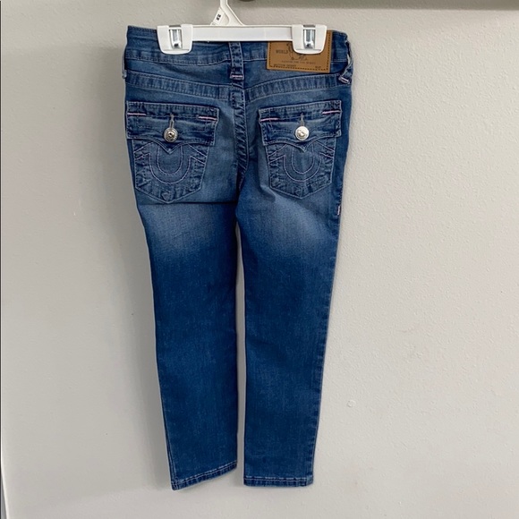 True Religion Skinny toddler girl jeans 5T - Picture 2 of 5